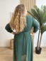 Robe longue haut plissé Pietra vert sapin Robe longue haut plissé Pietra vert sapin