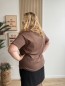 Tee shirt amor amour amore Leonor marron