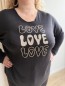 Pull fin love love love Adelina noir Pull fin love love love Adelina noir