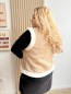 Gilet sans manches Sherpa broderie Bella Gilet sans manches Sherpa broderie Bella