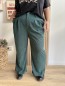 Pantalon velours côtelés vert