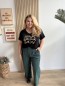 Pantalon velours côtelés vert