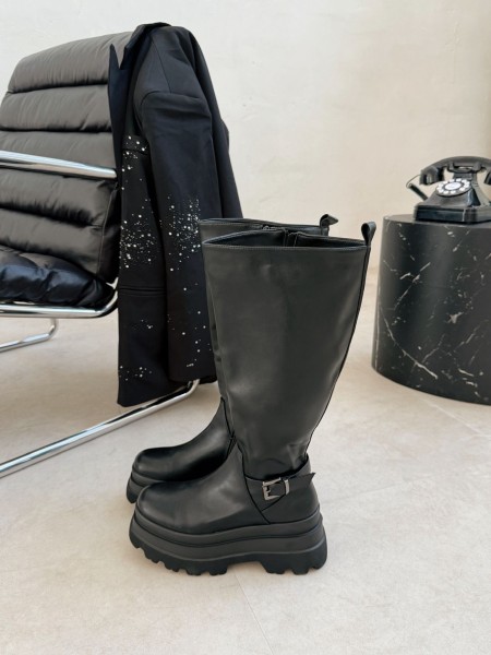 Bottes hautes mollets larges Irina XL