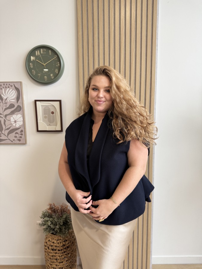 Cape style blazer Jade noir