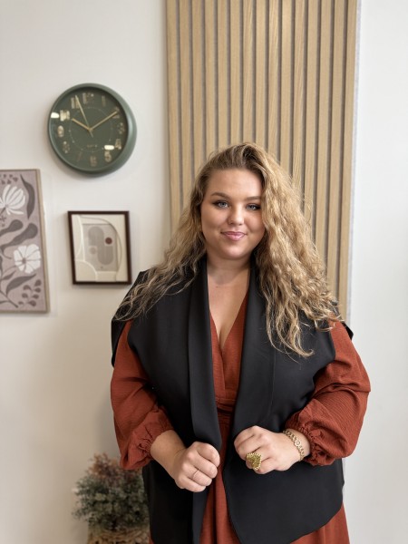 Cape blazer Anna noir