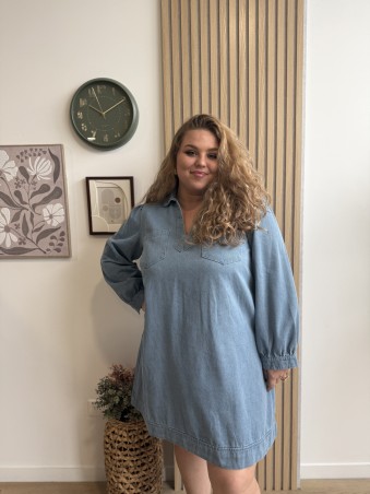 Robe tunique jeans Lalie
