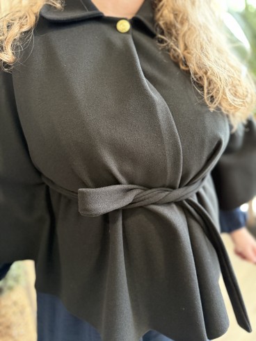 Poncho Bella noir