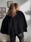 Cape écharpe Louisa noir