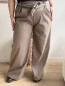 Pantalon épais Nina taupe