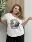 Tee shirt blanc "Maya" imprimé Aloha Beaches TU Tee shirt blanc "Maya" imprimé Aloha Beaches TU