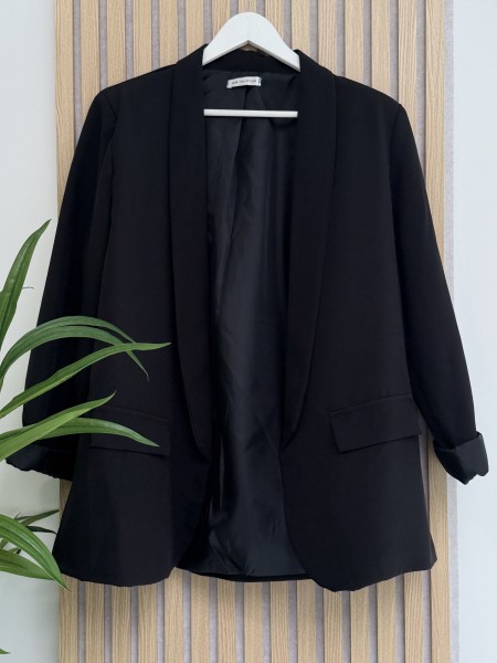Blazer Uni "Lya" noir