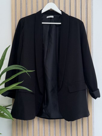 Blazer Uni "Lya" noir