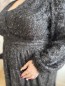 Robe à sequins et doux Astrid noir