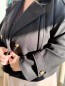 Veste trench court Elisa noir