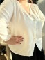 Blouse boutonnée Vicky blanc