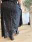 Jupe longue dentelle Willow noir