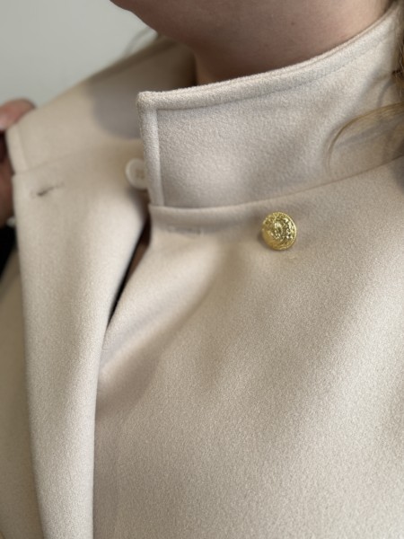 Poncho court Jessica beige