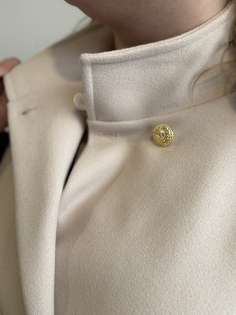 Poncho court Jessica beige