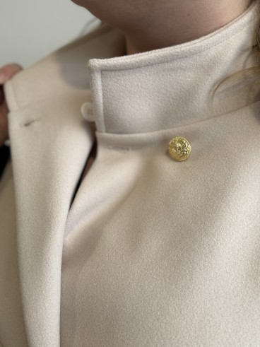 Poncho court Jessica beige