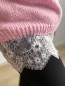 Pull maille dentelle bas rose Pull maille dentelle bas rose