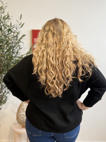 Pull étoile dorée Betty grande taille pas cher