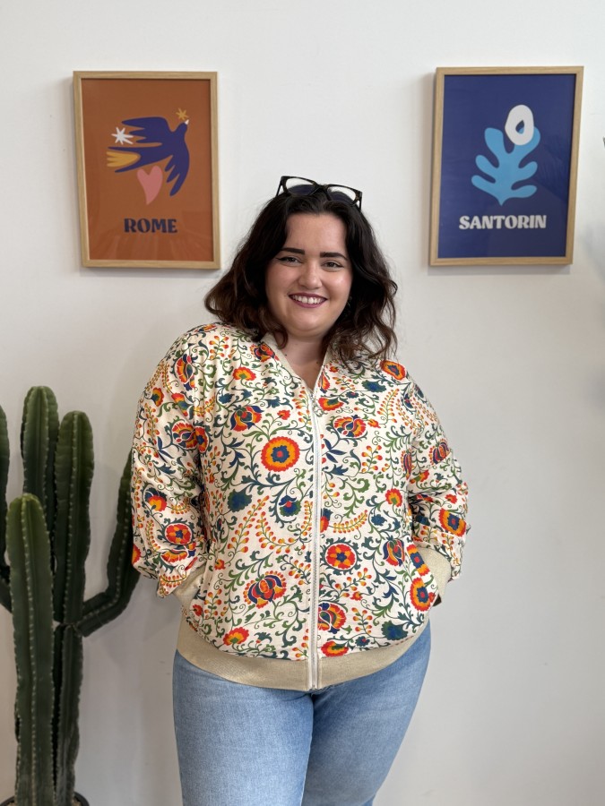 Veste bomber fluide Dania Veste bomber fluide Dania