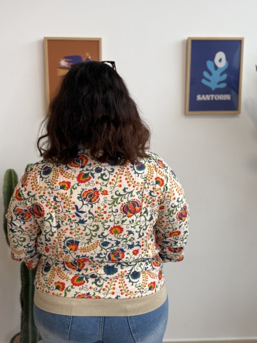 Veste bomber fluide Dania