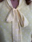 Blouse fluide pois noeud jaune Blouse fluide pois noeud jaune