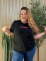 T-shirt curvy Iconic noir