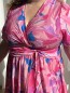 Robe courte fluide fuchsia Violette