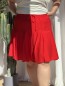 Jupe Short Fluide Lys Rouge