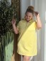 Robe Tunique Coton Isa Jaune