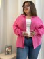 Chemise Gaze De Coton Curvy Fuschia