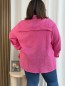 Chemise Gaze De Coton Curvy Fuschia