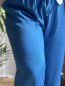 Pantalon Palazzo bleu électrique