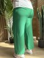 Pantalon Palazzo Vert