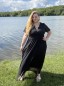 Robe longue doublée cérémonie noir Robe longue doublée cérémonie noir