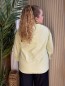 Chemise unie col victorien vert clair