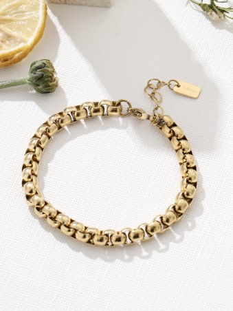 Bracelet doré maillons