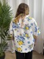 Chemise gaze de coton citrons