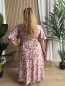 Robe longue fluide coquelicot