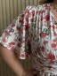 Robe longue fluide coquelicot