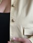 Veste mi-saison avec poches jaune