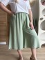 Jupe culotte fluide vert Jupe culotte fluide vert