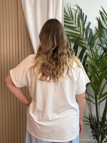 T-shirt oversize "Hawaii" grande taille