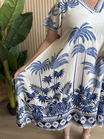 Robe Palma bleue