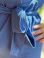Robe à nouer Léna bleue Robe à nouer Léna bleue