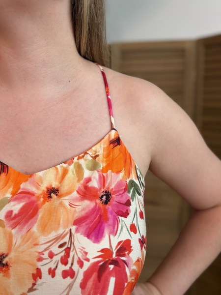 Robe Agathe fleurie