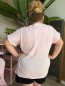 T-Shirt Curvy Iconic Club à pois rose T-Shirt Curvy Iconic Club à pois rose