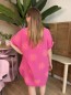 Robe chemise Soleil en gaze de coton rose Robe chemise Soleil en gaze de coton rose